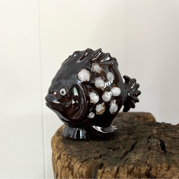 Vintage Occupied Japan Ceramic Fish Figurine - Picture 4 of 8